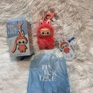 POP MART Labubu Pin for Love